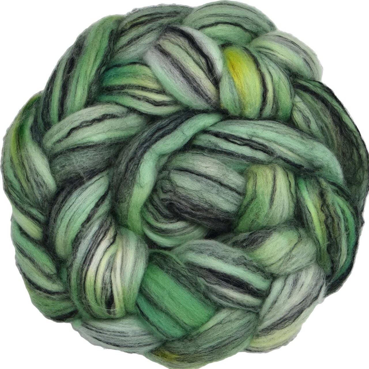 Hand Dyed Merino Wool Roving Blended with Tencel: Gorgeous tonal colorways for easy needle felting, hand spinning or weaving. Choose 1oz or 4oz